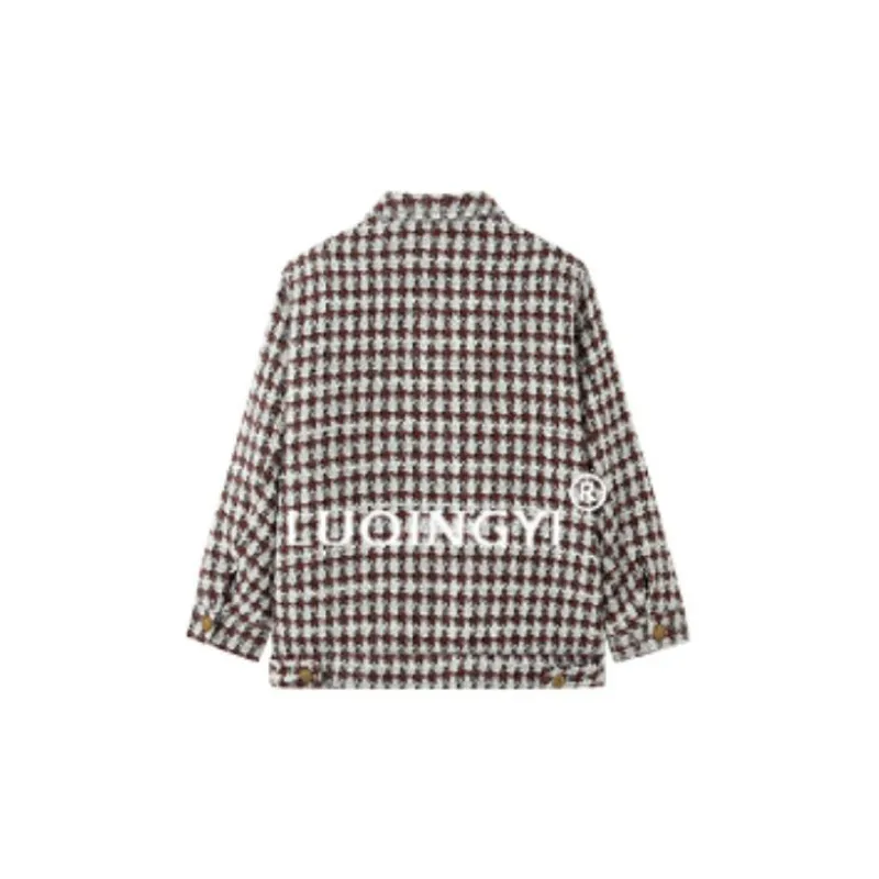 Luqingyi Jackets Women's Coffee-1