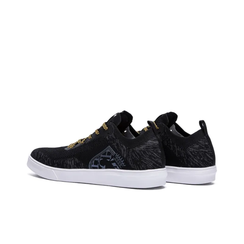 CHCH Casual Shoes Men Low Top Black-3