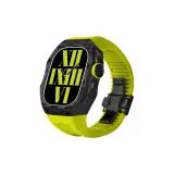 Fluorescent Green Strap+Black Frame/Buckle