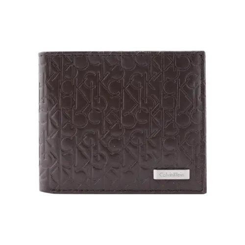 CALVIN YM0YM00313 Leather Wallet Men's Brown