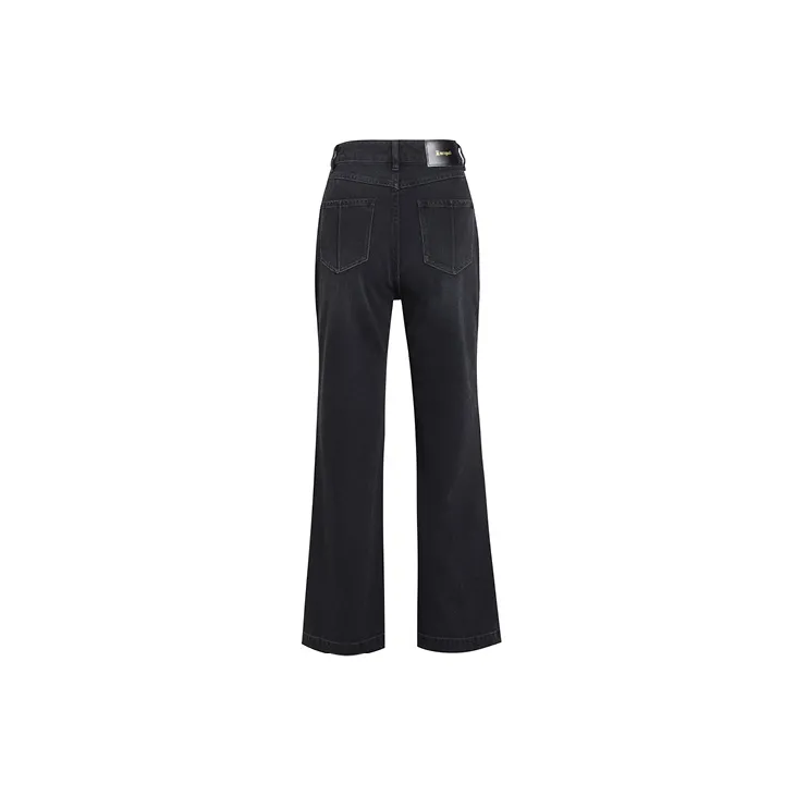 LIUREGALI Jeans Women's Black-1