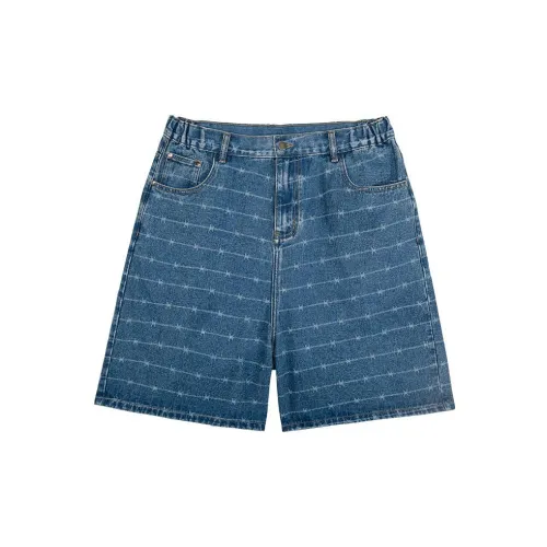 LOOKUN Casual Shorts Men Blue