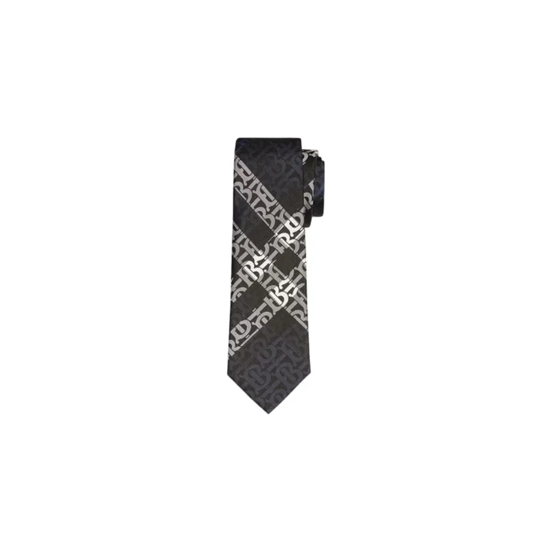 Burberry Ties Unisex Black-0