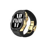 Black Strap+Gold Frame/Buckle