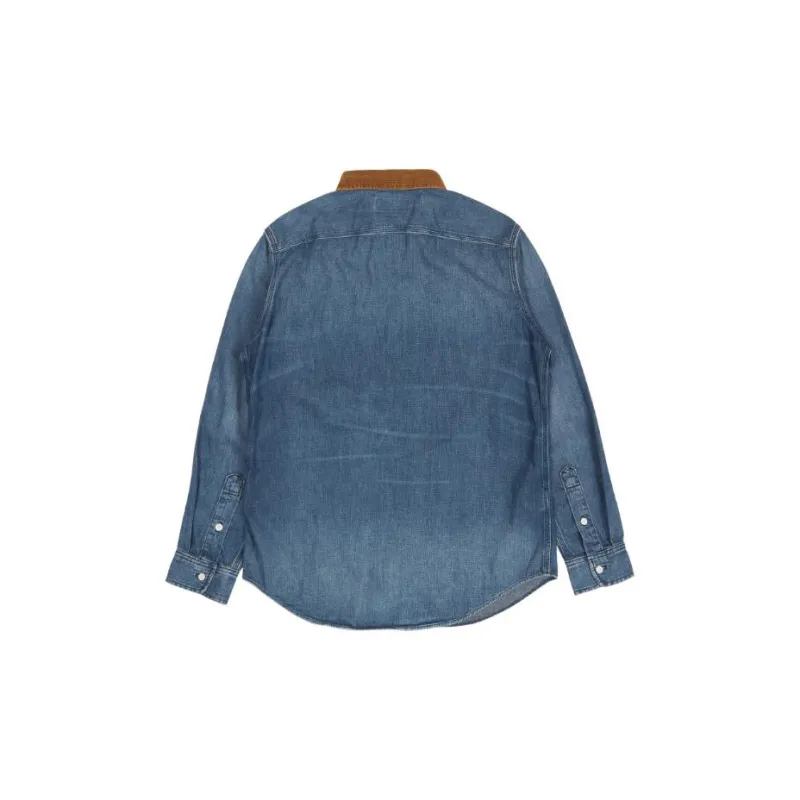 Ralph Lauren Rrl Western Denim Shirt-1