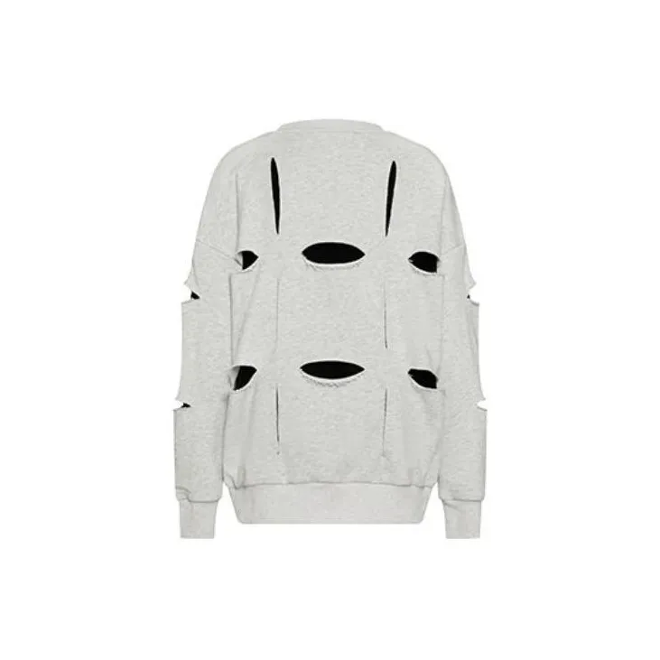 MEIYANG Sweatshirts Women's Light Heather Gray-1