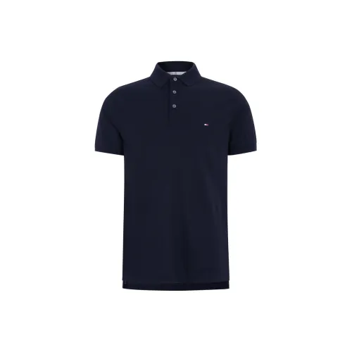 Tommy Hilfiger Polo Shirts Men Navy Blue