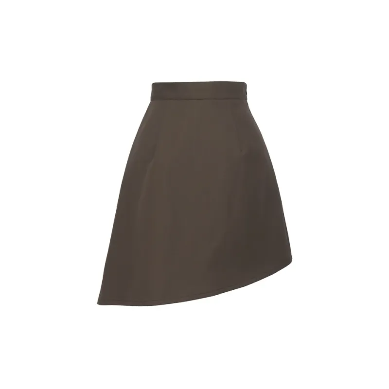 Snbl Casual Short Skirts Women's Dark Brown-1