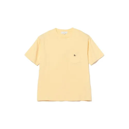 Beams T-Shirts Men Orange