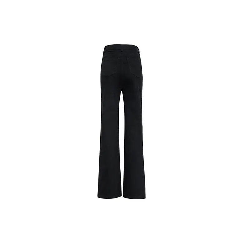 MEIYANG Casual Pants Women's Black-1