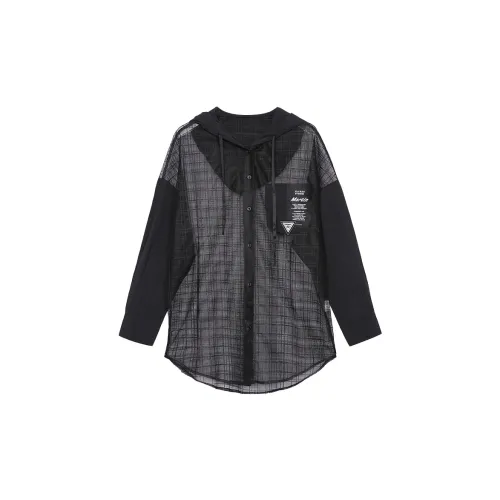 TuoGu Shirts Women's Black Blouse - Assembled