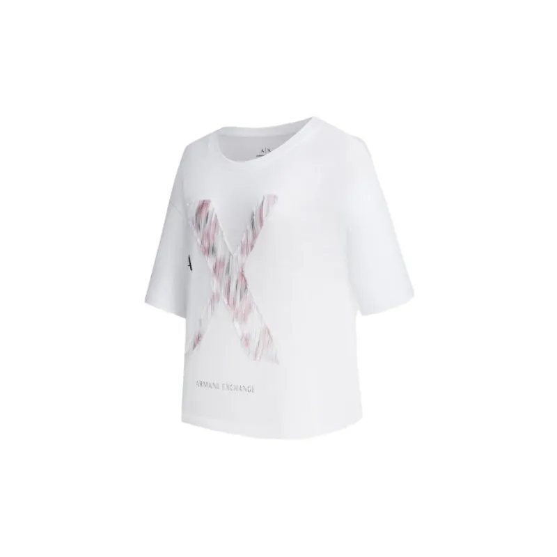 ARMANI EXCHANGE T Shirts Women's White-2