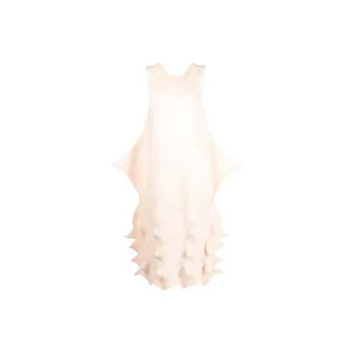 ISSEY MIYAKE Sleeveless Dresses Women's Pink