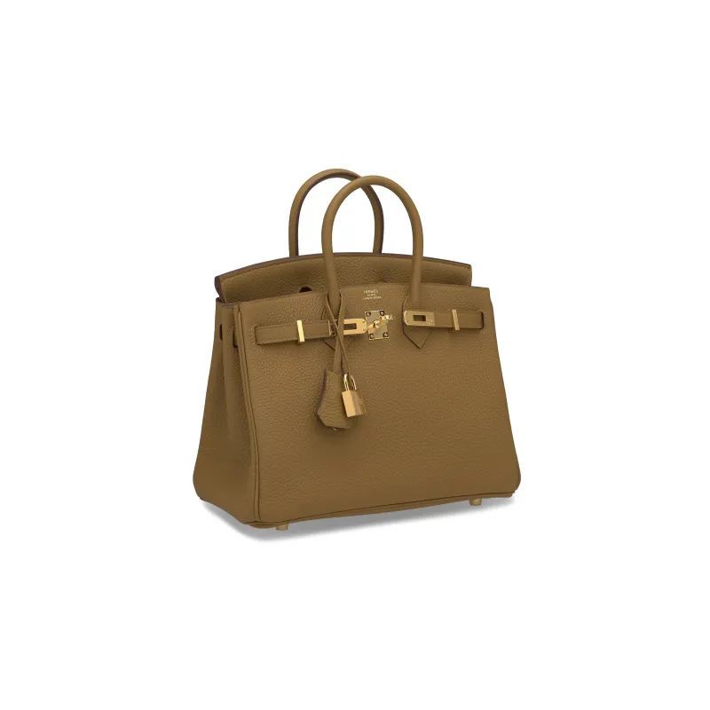 HERMES Birkin Togo Calfskin Birkin Bag Handbags Women's U8 Bronze Dore Copper Gold-1