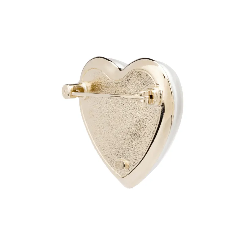 CHANEL Brooches Women's White Gold-2