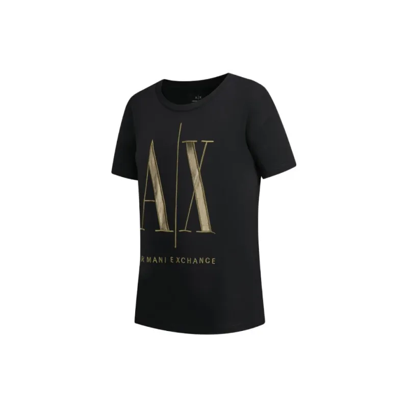 ARMANI EXCHANGE Logo appliquè Short sleeve T shirt-2