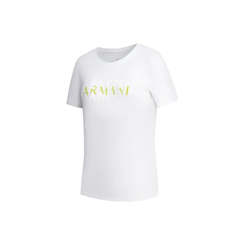 ARMANI EXCHANGE T Shirts Women's White-2