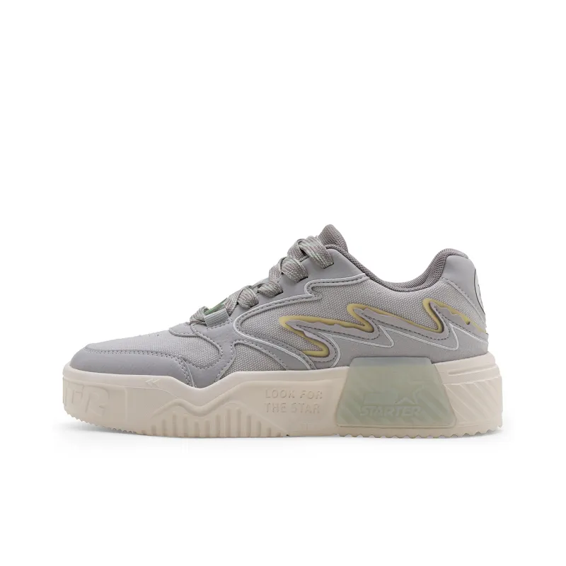 STARTER Low Top Skateboard Shoes Men's Hong Kong Mist Gray-0