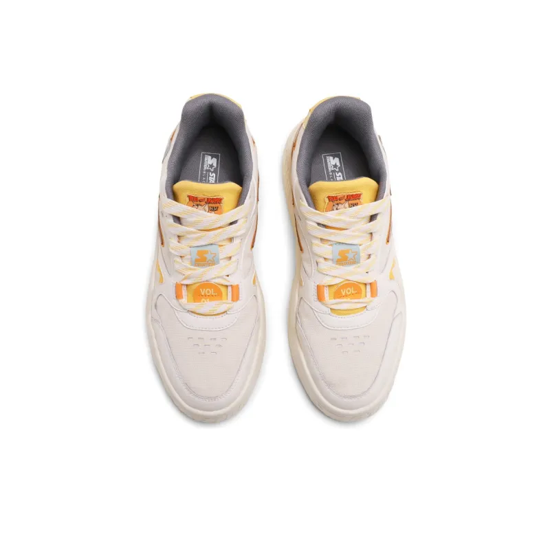 TOM&JERRY x STARTER Tom And Jerry Collaboration Low Top Skateboard Shoes Men's Snowball White-3