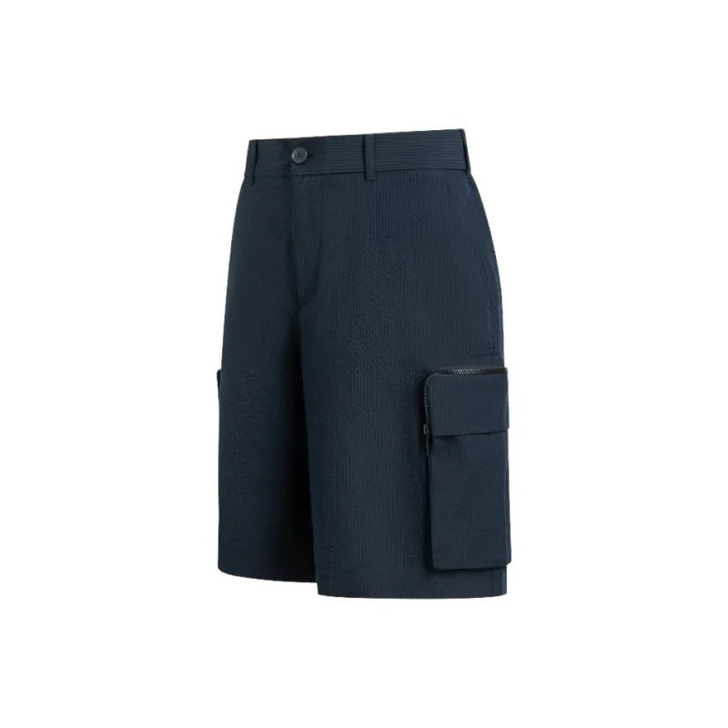 ARMANI EXCHANGE Casual Shorts Men Navy Blue-2