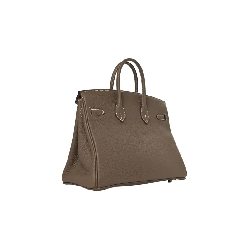 HERMES Birkin Togo Calfskin Birkin Bag Handbag Regular Women's 18 Etoupe Elephant Gray-1