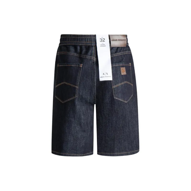 ARMANI EXCHANGE SS23 Denim Shorts Men's Blue-1
