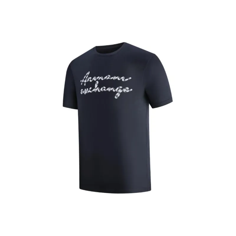 ARMANI EXCHANGE T Shirts Men Navy Blue-2