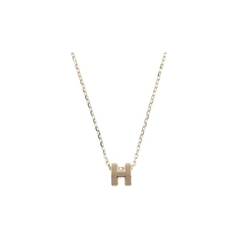 HERMES POP H Collection Metal Necklaces Women's