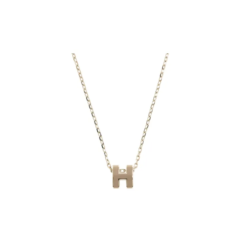 HERMES POP H Collection Metal Necklaces Women's-0