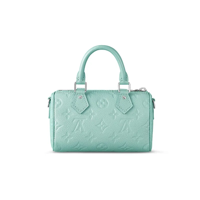 LOUIS VUITTON Nano Speedy Pearly Lagoon Turquoise-2