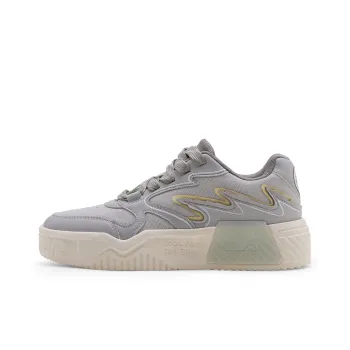 TOM&JERRY x STARTER Low Top Skateboard Shoes Women's Hong Kong Mist Gray