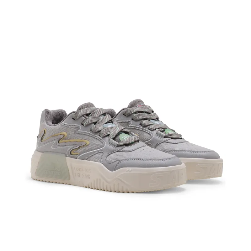STARTER Low Top Skateboard Shoes Men's Hong Kong Mist Gray-2