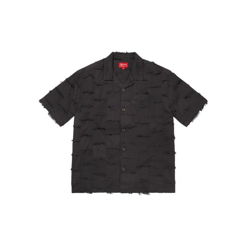 Supreme Patchwork S/S Shirt-1