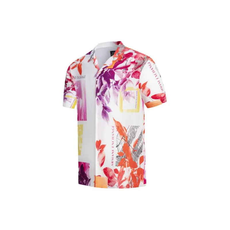ARMANI EXCHANGE SS23 Shirt Men's Multicolor-2