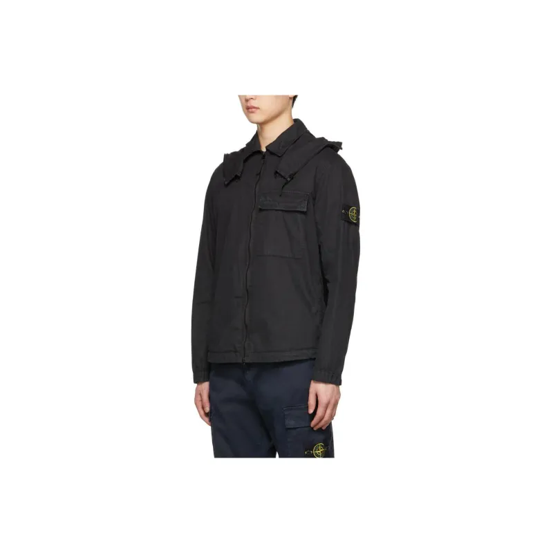 STONE ISLAND Jackets Men Black-2