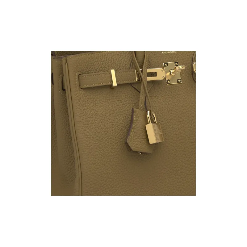 HERMES Birkin Togo Calfskin Birkin Bag Handbags Women's U8 Bronze Dore Copper Gold-4
