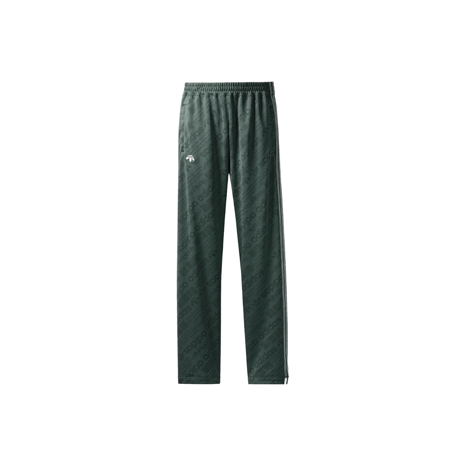 Adidas Originals Alexander Wang Co brand Knitted Sweatpants Unisex Green POIZON