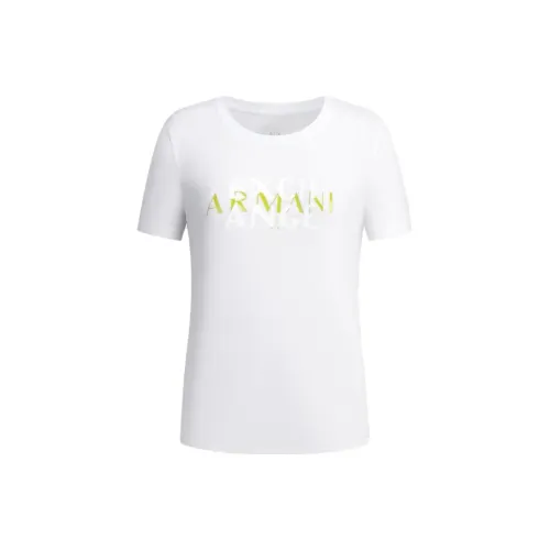 ARMANI EXCHANGE T-Shirts Women's White