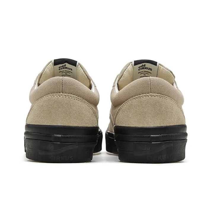 OddCIRKUS Astley Anti Slip Wear Resistant Low Top Skateboard Shoes Unisex Gray-4