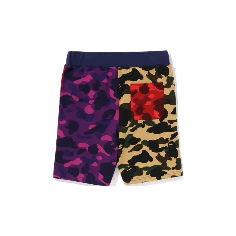 Bape Mix Camo Crazy Sweat Shorts SS23-1