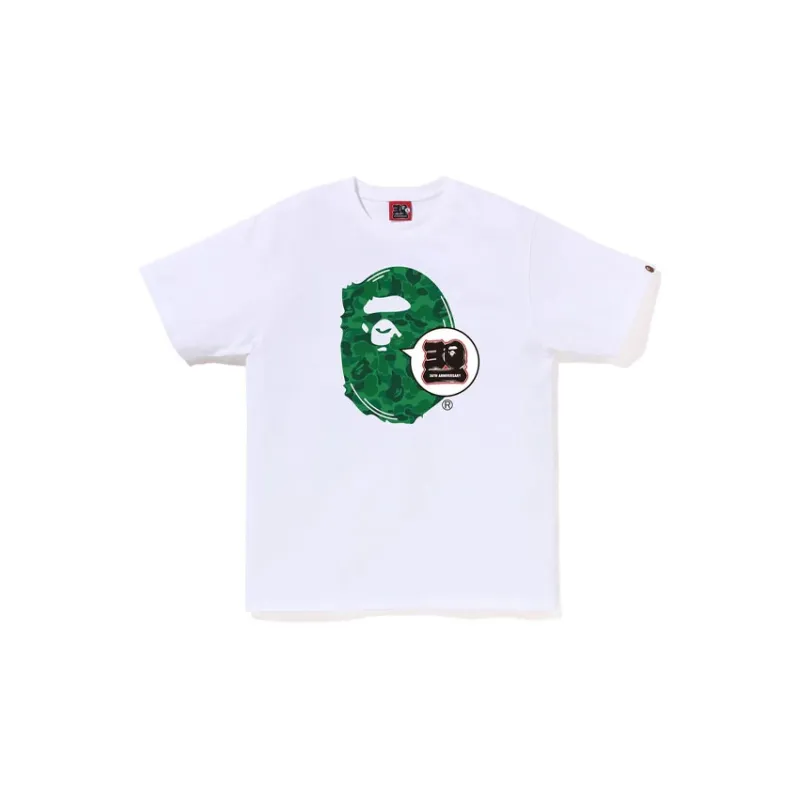 Bape Store Shibuya Bape 30th Anniversary Ape Head Tee Set-1