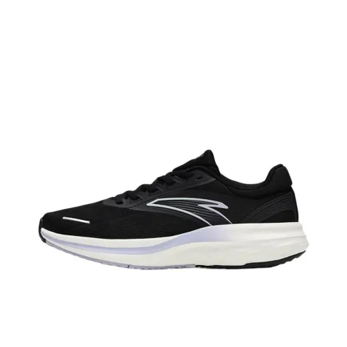Anta Anti-Slip Wear-Resistant Low-Top Running Shoes Women's Black Blue