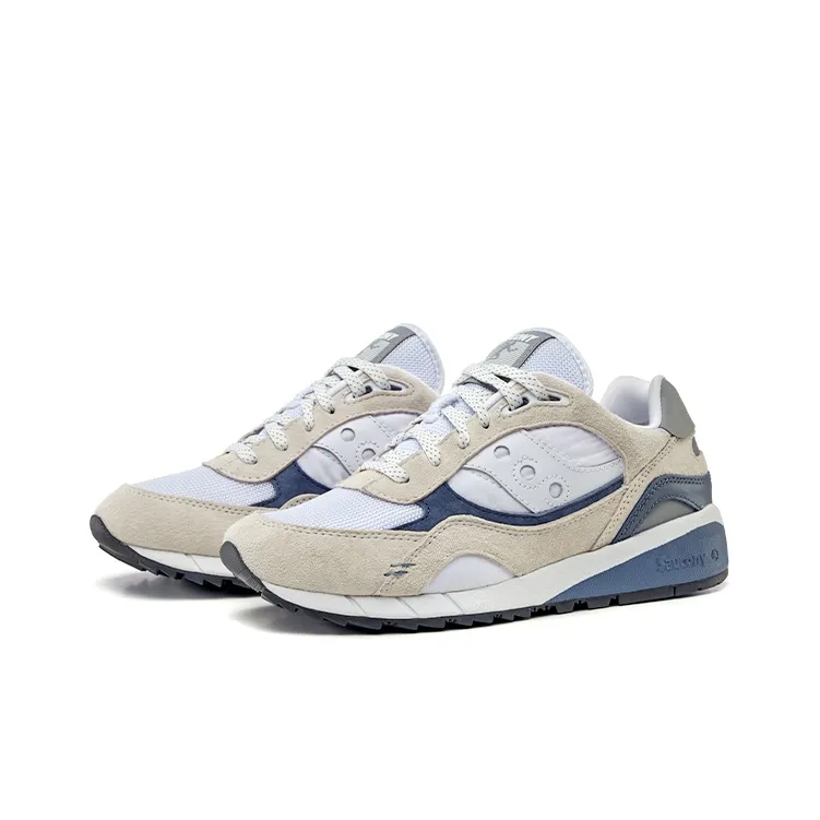 Saucony Shadow 6000 White Grey Navy-2
