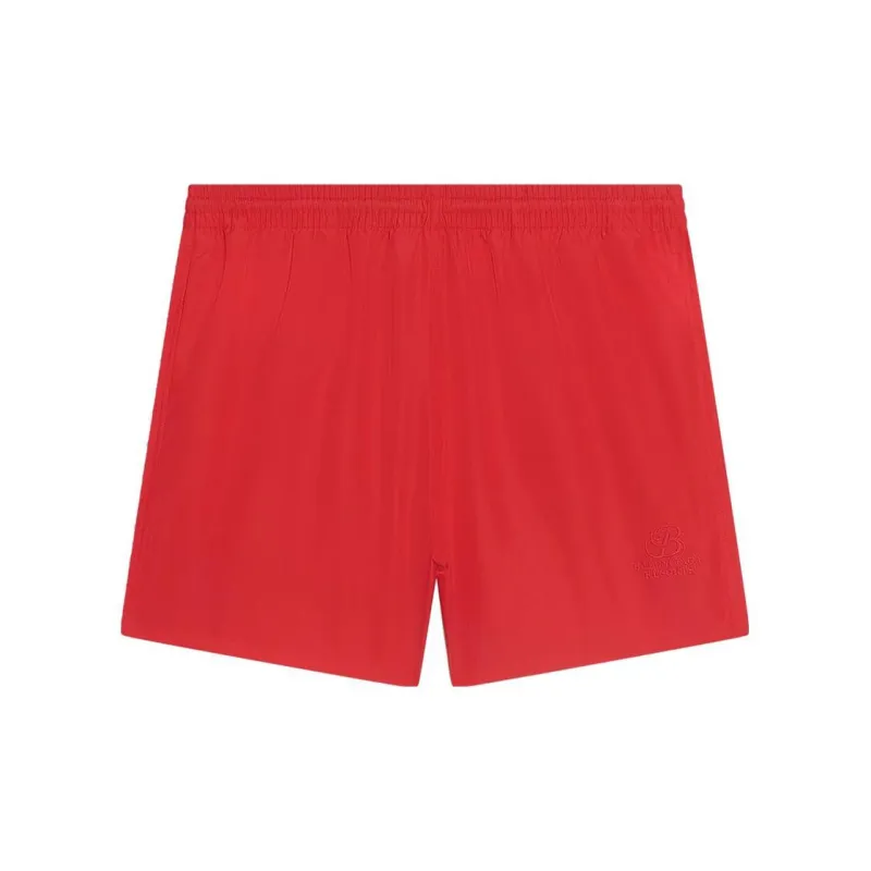 Balenciaga SS23 Casual Shorts Regular Fit Men's Red-1