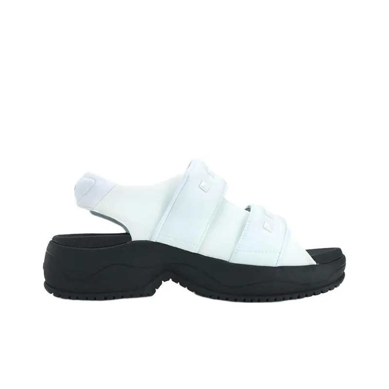 FILA Puff Sandals 'White Black' Women's-1