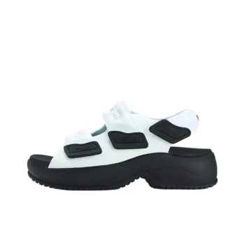 FILA Puff Sandals 'White Black' Women's