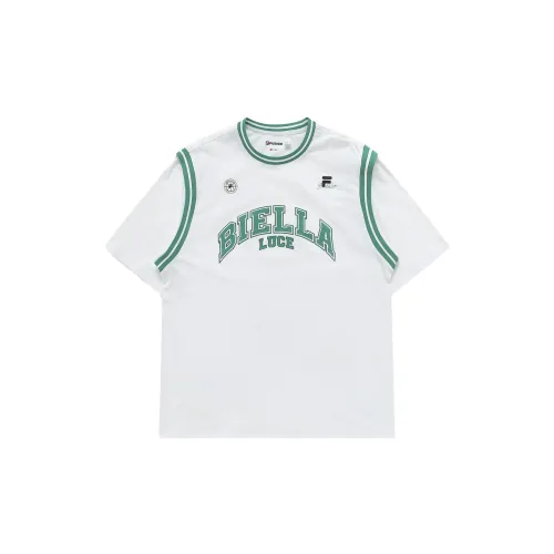 FILA FUSION BASEBALL Series T-Shirts Unisex White