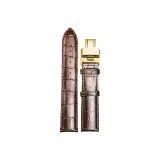 Brown-Gold-Tone Lock
