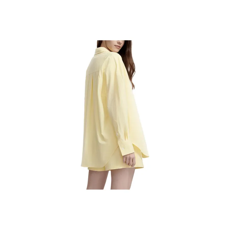 FILA Shirt Women's Duckling Yellow-1