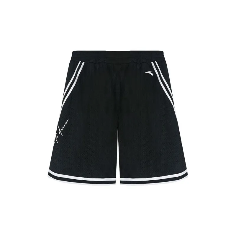 Anta Basketball Collection Basketball Shorts Men's Basic Black-1